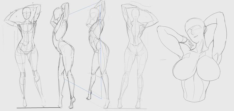 Pose Set 23 – The Armpit