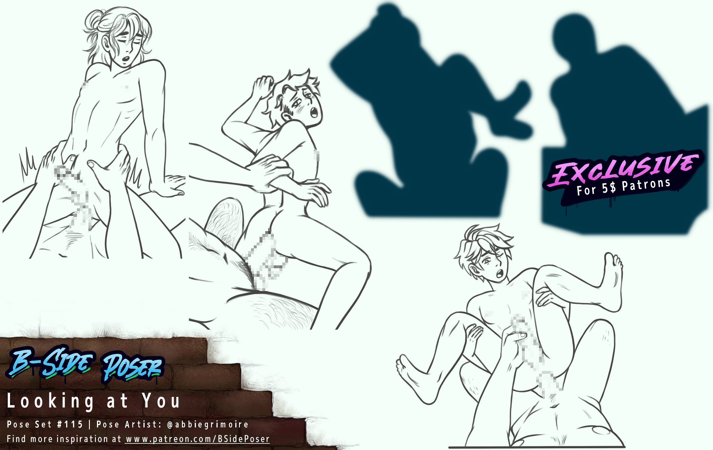 Pose Set 115 – Looking at You