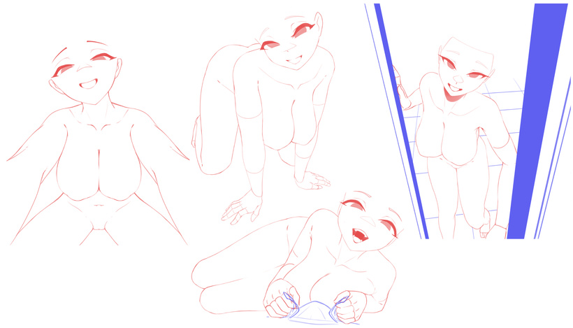 Pose Set 118 – Confident Approach